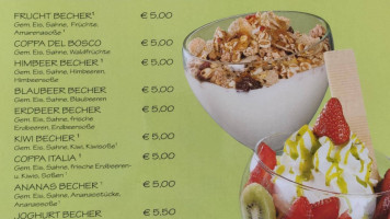 Eiscafé Fontanella menu