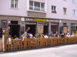Cafe Klug outside