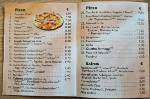Pizza Pasta Da Angelo menu