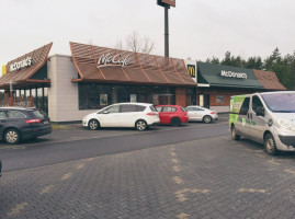 McDonald`s outside