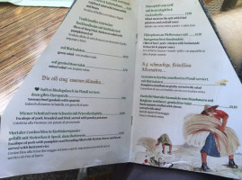 Gasthof Bachwirt menu