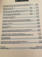 Osteria Veneta menu