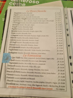 Ristorante Pizzeria del Sole menu