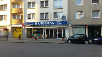 Eiscafé Europa outside
