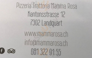 Trattoria Pizzeria Mamma Rosa food