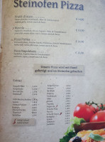 Al Mondo menu