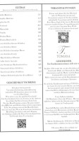 Tomasa Friedenau menu