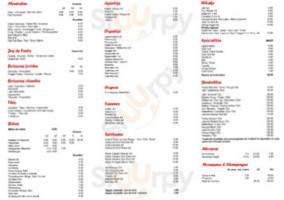 American Pub menu