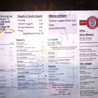 Ice Cube Anzere menu