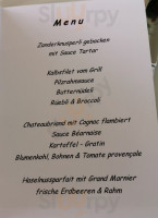 Vogelsang menu