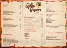 Grotto Ticinese menu