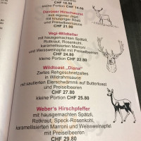 Cafe Weber Backerei Konditorei menu