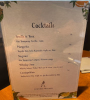 Cafe De L'aviation menu