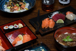 Koi Tanaka Sushi And More food