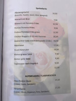 Koebelisberg menu