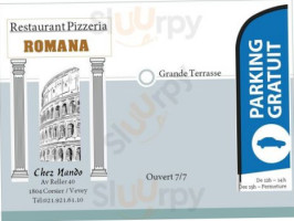 Pizzeria La Romana food