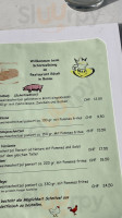 Rössli Schnitzelkönig menu