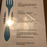 La Brass'ry menu