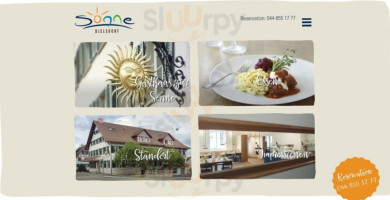 Gasthaus Sonne food