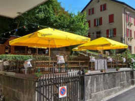 Biergarten Lägerebräu outside