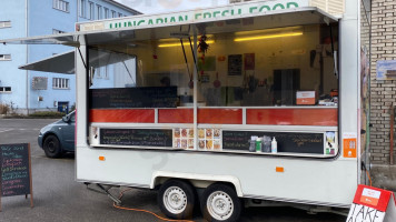 Hungarian Food Truck outside