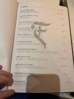 Fiorentina menu