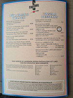 Restaurant Stadthaus menu