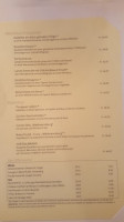 Restaurant Waldmannsburg menu