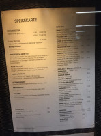 Mamma Mia menu