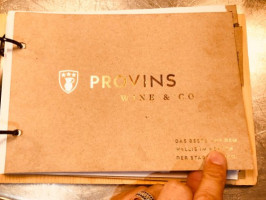 Provins Wine Co. food