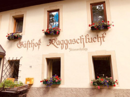 Gasthof Raggaschlucht outside