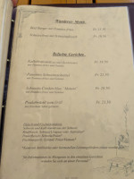 Fuederegg menu