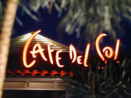 Cafe del Sol outside