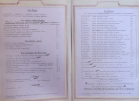 Da Carlo SA menu