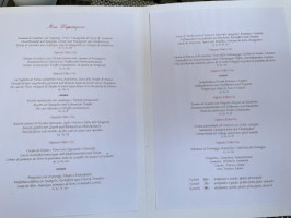 Da Valentino menu