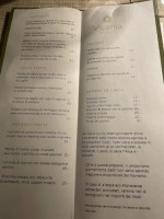 Vicania menu