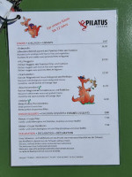 Pilatus-kulm menu