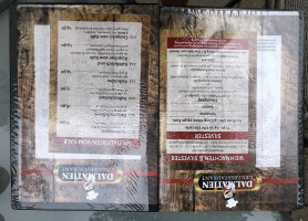 Dalmatien Grill menu