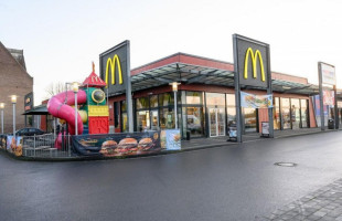 McDonald`s outside