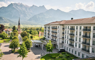 Grand Resort Bad Ragaz, Quellenhof outside