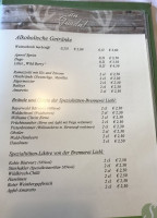 Gasthaus Zum Staubinger Wirt menu