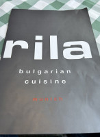 Restaurant & Bar RILA food