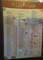 Pizza Pasta menu