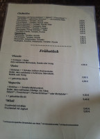 Al Barretto menu