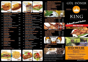 Gül Döner & Pizza King food