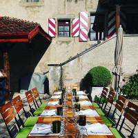 Auberge De L'abbaye De Montheron food