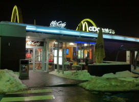 McDonald`s outside