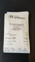 Vetta Monte Generoso menu