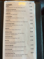 Paddy Reilly's Irish Pub menu