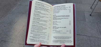 Unter den Linden menu